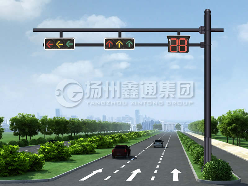 XHDG-061，F型信號燈桿，晉中信號燈桿